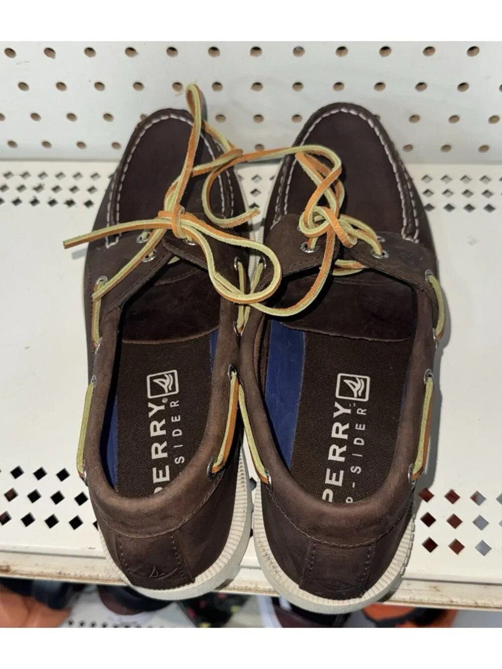 Sperry Top-Sider Authentic Original Mens Leather Casual Boat Shoes Size 11.5